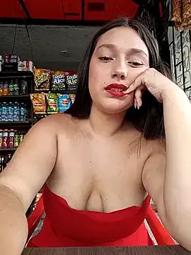 Naughty_Samantha — Public breast flash
